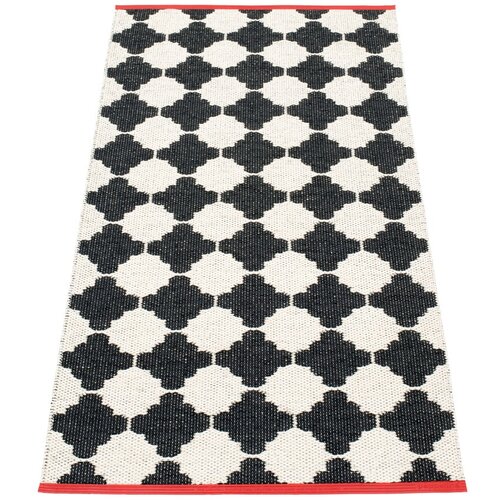 Pappelina Crno-bijela unutarnja i vanjska staza 70x150 cm Marre Black Coral – Cijene