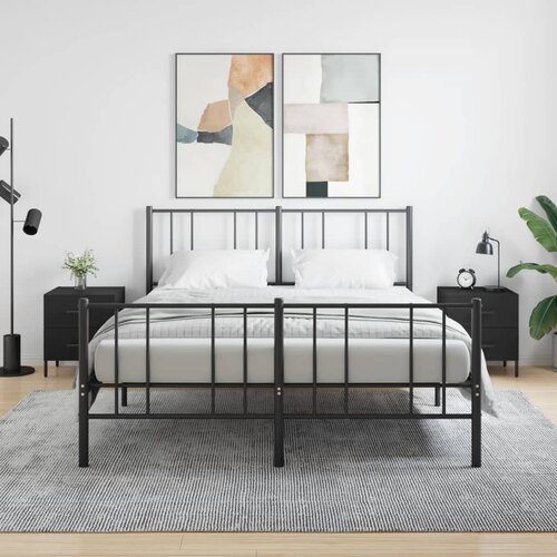 vidaXL Noćni ormarići 2 kom crni 40 x 35 x 47 5 cm konstruirano drvo Cijene