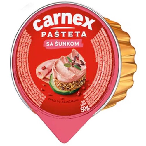 Carnex Pasteta sa sunkom folija 50g Cene