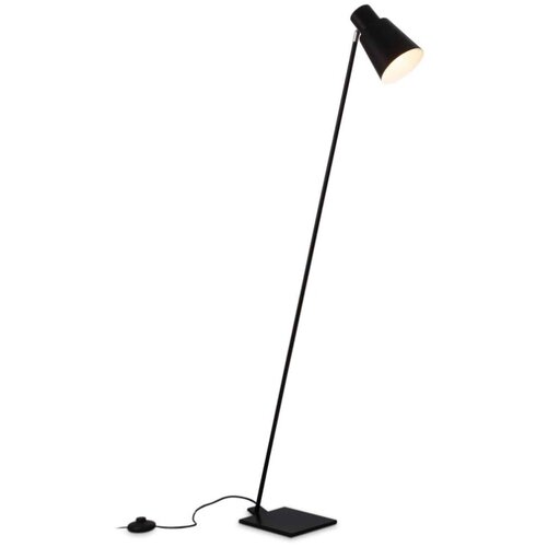 BRILO Podna lampa 1xE27 10 W crna Slike