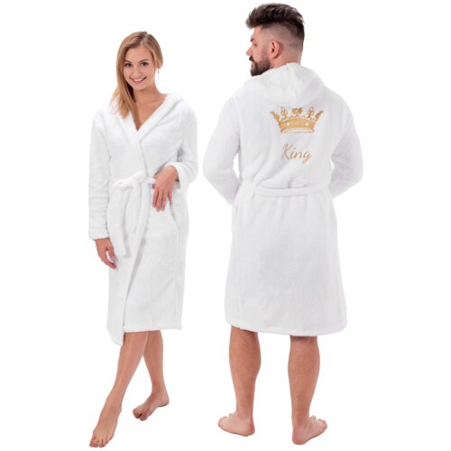 Tutumi moški kopalni plašč king white s/m Cene