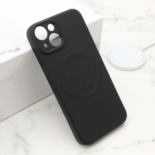  Maska VELVET TOUCH MagSafe za iPhone 14/ crna Cene
