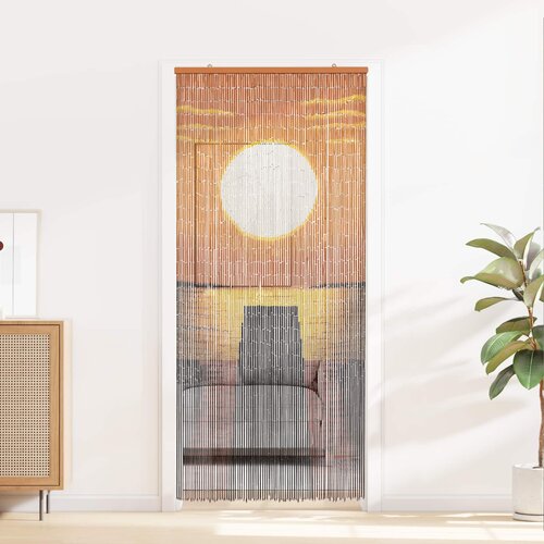  Zavjesa za vrata protiv insekata višebojna 200 x 90 cm Bambus Cene