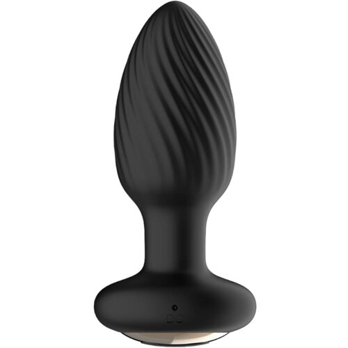 Funny Me 360 - Vodoodporen, radijsko voden analni vibrator z možnostjo polnjenja (črn) Cene