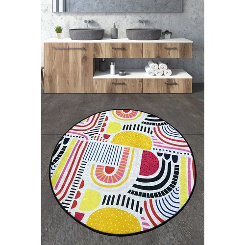 Wallity prostirka za kupatilo 200x200cm Šarena Slike