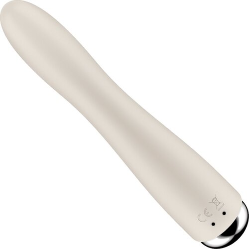 Satisfyer Vibrator G-točke Spinning Vibe 1, bež Slike