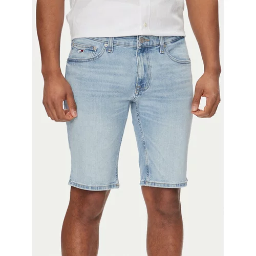 Tommy Jeans Jeans kratke hlače Scanton DM0DM18798 Modra Slim Fit