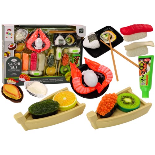 Sushi Set igračaka - Dječji dodaci za račiće - 24 komada Slike