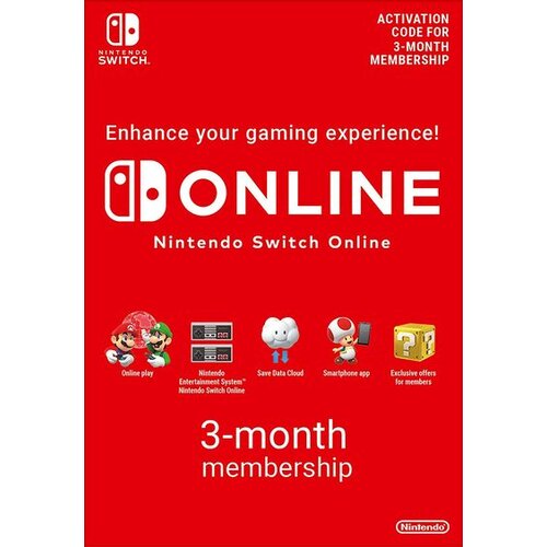 NINTENDO SWITCH Online Membership - 3 Months eShop Key EUROPE Cene