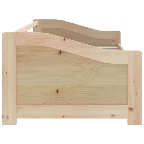 VidaXL Trosjed / dnevni ležaj od masivne borovine 90 x 200 cm Slike