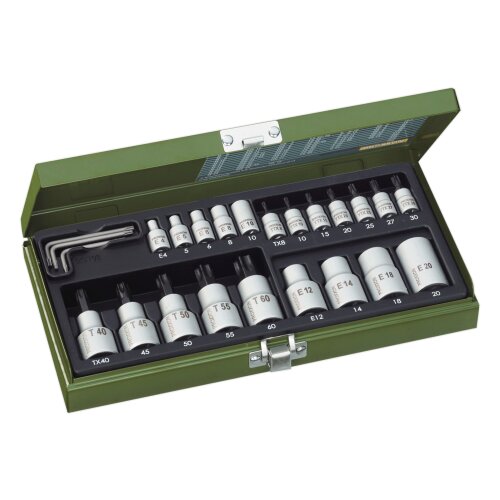Proxxon 24-delna garnitura tx nasadnih ključeva, TX8 - TX30mm P23102 Cene