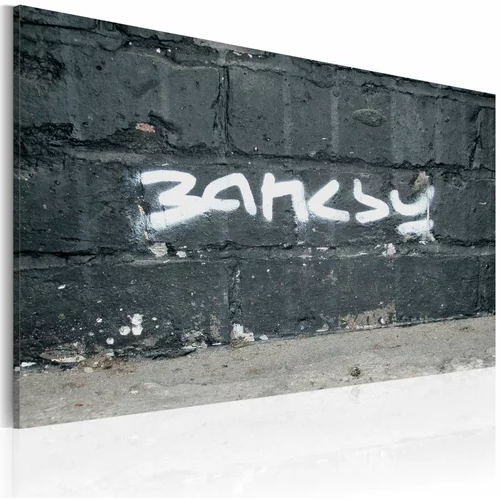  Slika - Banksy: signature 60x40