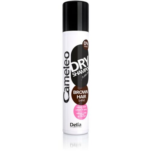 Delia CAMELEO - BROWN EFFECT - Instant suvi šampon za smeđu kosu 200ml Slike