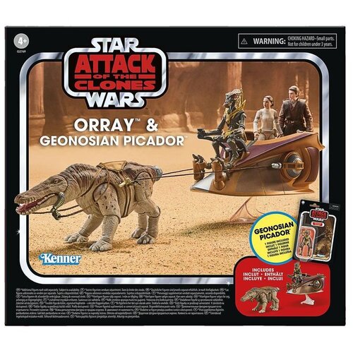 Star Wars Hasbro The Retro Collection set Orray i Geonosian Picador 9,5 cm Slike