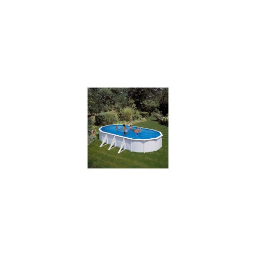 Pontaqua porodični ovalni bazen 7,3x3,75x1,2m FFA 753 Slike