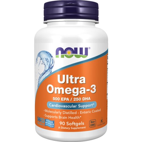 Now Foods Omega 3 Ultra NOW, 1000 mg (90 mehkih kapsul) Cene