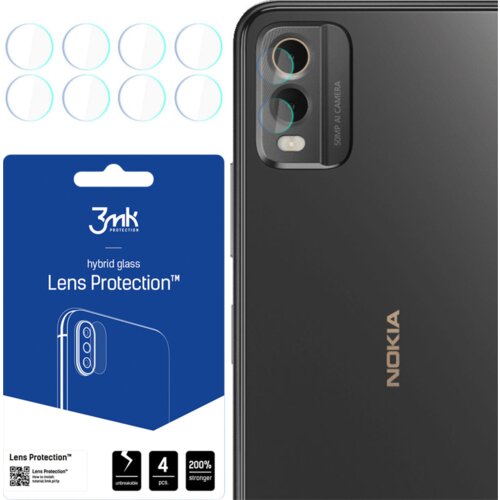3mk ZA&amp;Scaron;ČITA ZA LEČE KALJENO STEKLO ZA NOKIA C32 - ZA&amp;Scaron;ČITA ZA EKRAN, (21966969) Slike