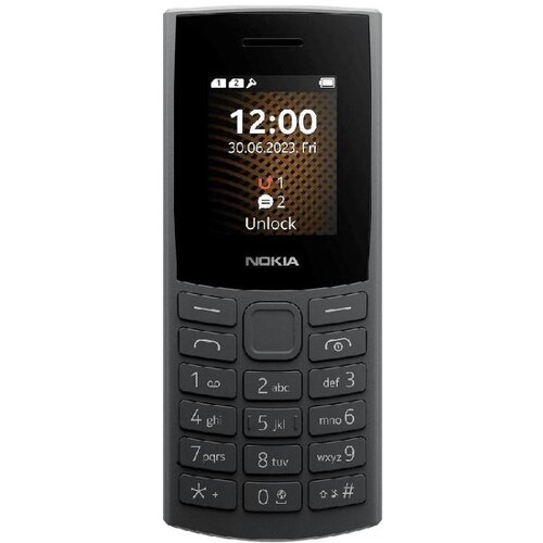 Nokia Mibilni telefon 105 TA-1551 (2023) telefon na tipke Dual sim 4G, črna Cene