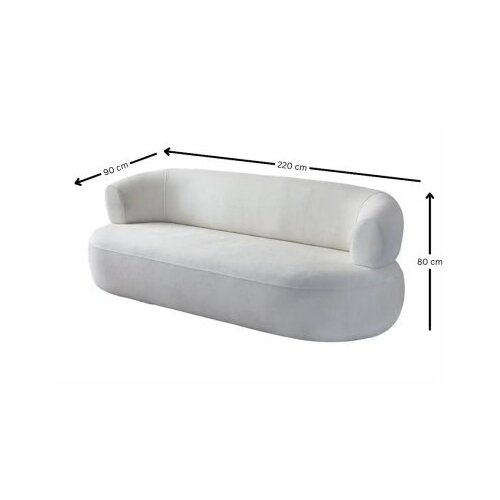 Atelier Del Sofa trosed roma white Slike