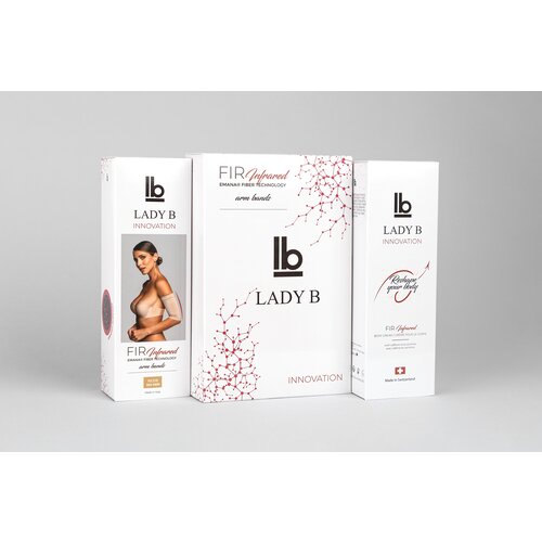 Lady B FIR komplet 2 dela - rukavi - nude - one size Slike