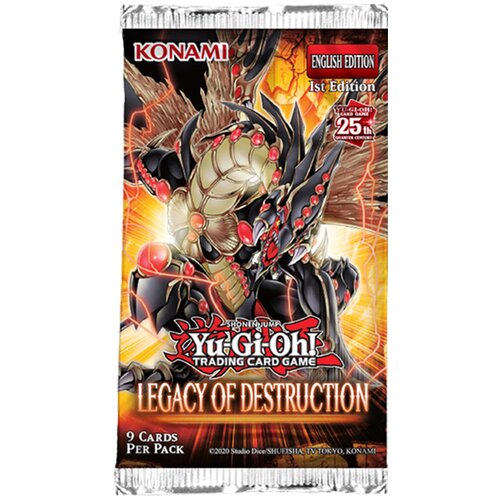 Konami Yu-Gi-Oh! TCG: Legacy Of Destruction Booster Pack Cene