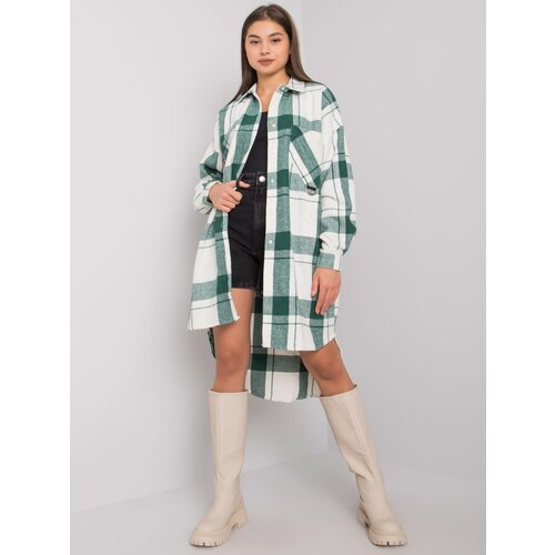 ex moda Shirt-EM-KS-604.67P-white-green Cene