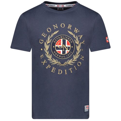 Geographical Norway Mu&scaron;ka majica Jiger db 254, Teget Cene