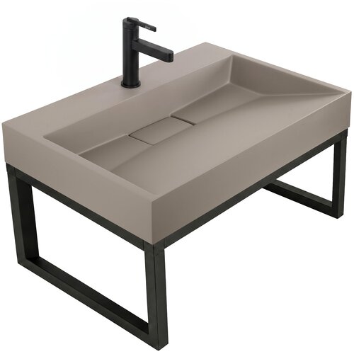 Rea Konglomeratni umivalnik GOYA 70CM Taupe + okvir Cene