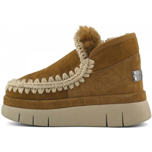 Mou &amp;Scaron;kornji za sneg Bounce Welt Sneaker Suede Kostanjeva Slike