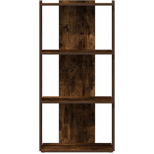 Regal za knjige s 3 razine boja hrasta 60 x 30 x 120 cm drveni Slike