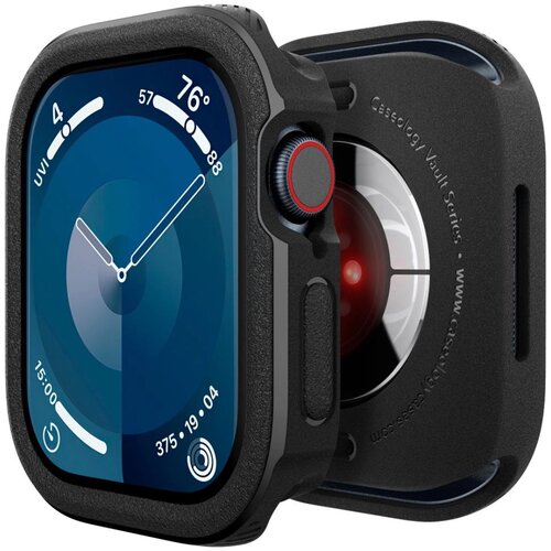 Spigen ETUI CASEOLOGY VAULT ZA APPLE WATCH 10 (46MM) MAT ČRNA VISOKA ZAŠČITA, (5000303749) Cene
