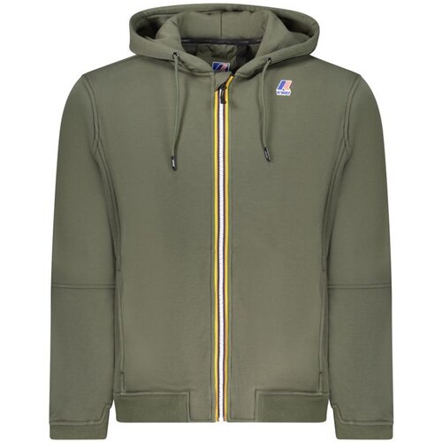 K-Way MEN&amp;#039;S GREEN ZIP-UP SWEATSHIRT Slike