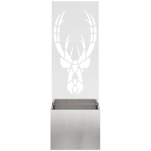  Privatnost u vrtu Srebrna 50 x 32 x 150 cm Nehrđajući čelik Slike