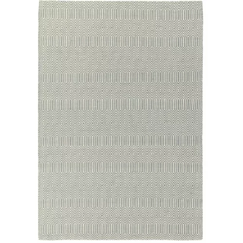Asiatic Carpets Svetlo siva volnena preproga 100x150 cm Sloan –