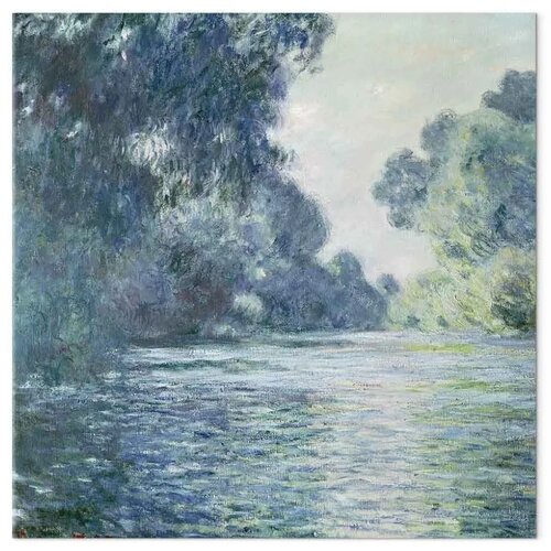  Slika - Claude Monet &amp;ndash; A Stretch of the Seine near Giverny 60x60 Premium Print Slike