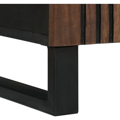 VidaXL poredak 60x33.5x75 cm od čvrstog drva i akacije Slike