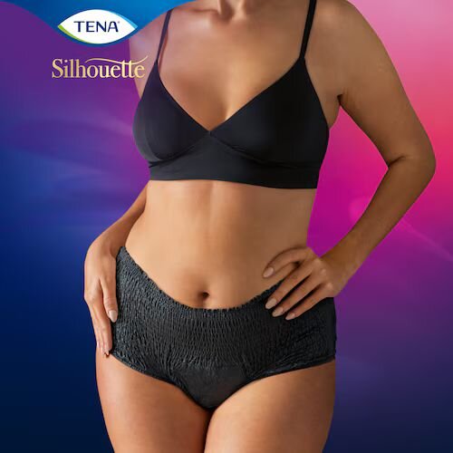 Tena Lady Pants Plus M Black, gaćice 9 komada Slike