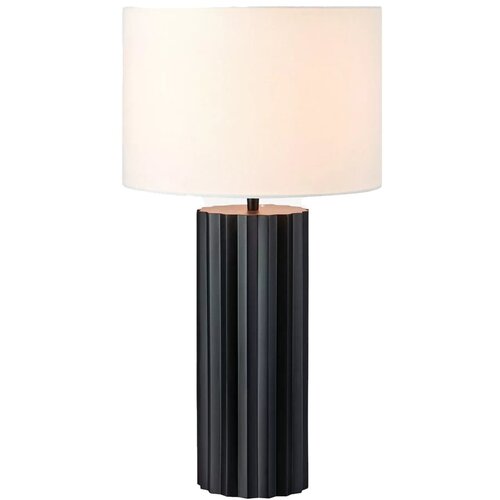 Markslöjd Crna stolna lampa s tekstilnim sjenilom (visina 60 cm) Hashira – Cijene