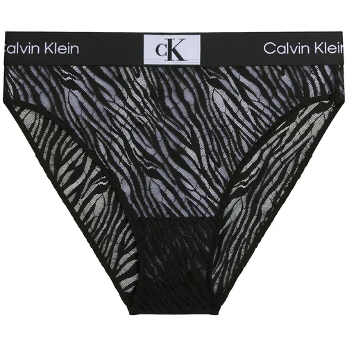 Calvin Klein Underwear Klasične gaćice Animal Lace s visokim strukom