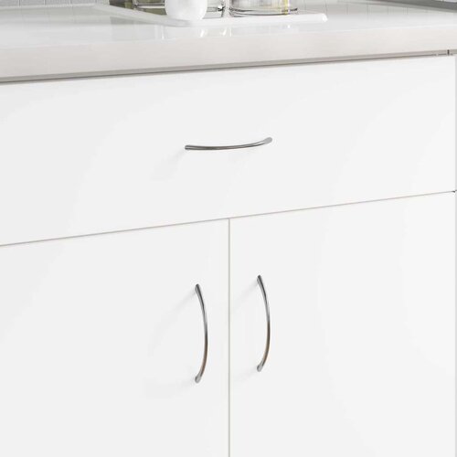 Drška 2 pcs Srebrno 107 x 3.6 x 23 mm Nehrđajući čelik Cijene