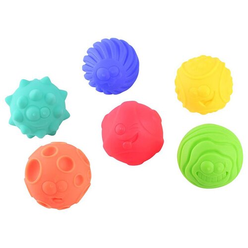  Teksturirane žogice Playgo, 6 kosov Cene