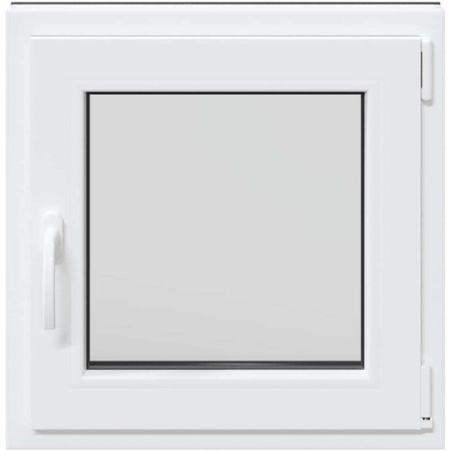 Prozor za podrum RISOR Antracit 60 x 60 cm PVC i staklo - Antracit 60 x 60 cm (trostruki sloj) Naginjanje i okretanje desno Slike
