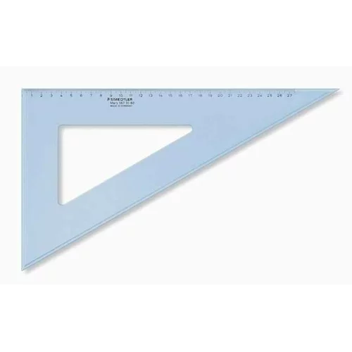Staedtler trikotnik transparent, moder, 60/30 stopinj, 31 cm 567 31-60