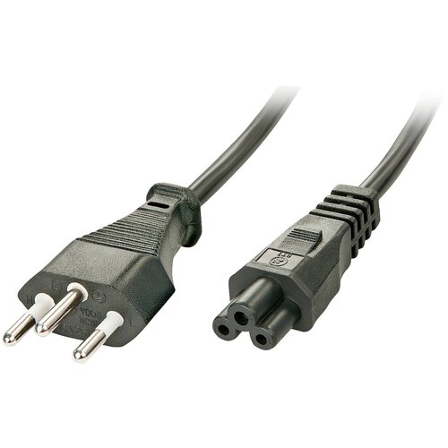 Lindy tok priključni kabel [1x &scaron;vicarski mo&scaron;ki konektor - 1x deteljičast ženski konektor C5] 2.00 m črna, (20414614) Cene