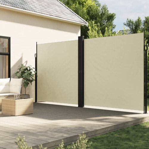  The Living Store Zložljiva stranska tenda krem 220x600 cm - Zložljiva Stranska Tenda, (21446619) Cene