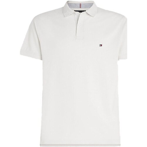 Tommy Hilfiger Polo majice kratki rokavi MW0MW17770 Bela Slike