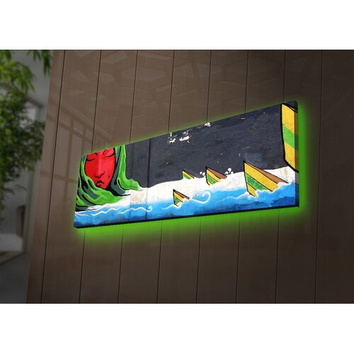 Wallity Zidna slika sa LED osvetljenjem 3090DACT-75, 30x90 cm Cijene