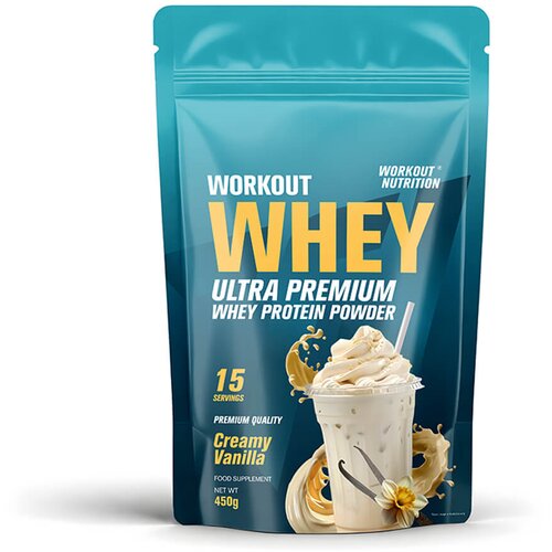 WORKOUT Whey Protein Creamy Vanilla 450g Cene