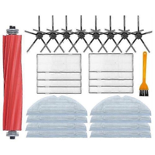 INORCO Filter HEPA z glavno stransko krtačo, združljiv z rezervnimi deli robotskega sesalnika Roborock S7 T7s Plus Vakuumski dodatek, (21852305) Slike