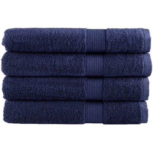 Furnova Premium brisače za savno SOLUND 4 kosi modra 80x200 cm 600 g/m2, (21916747) Cene